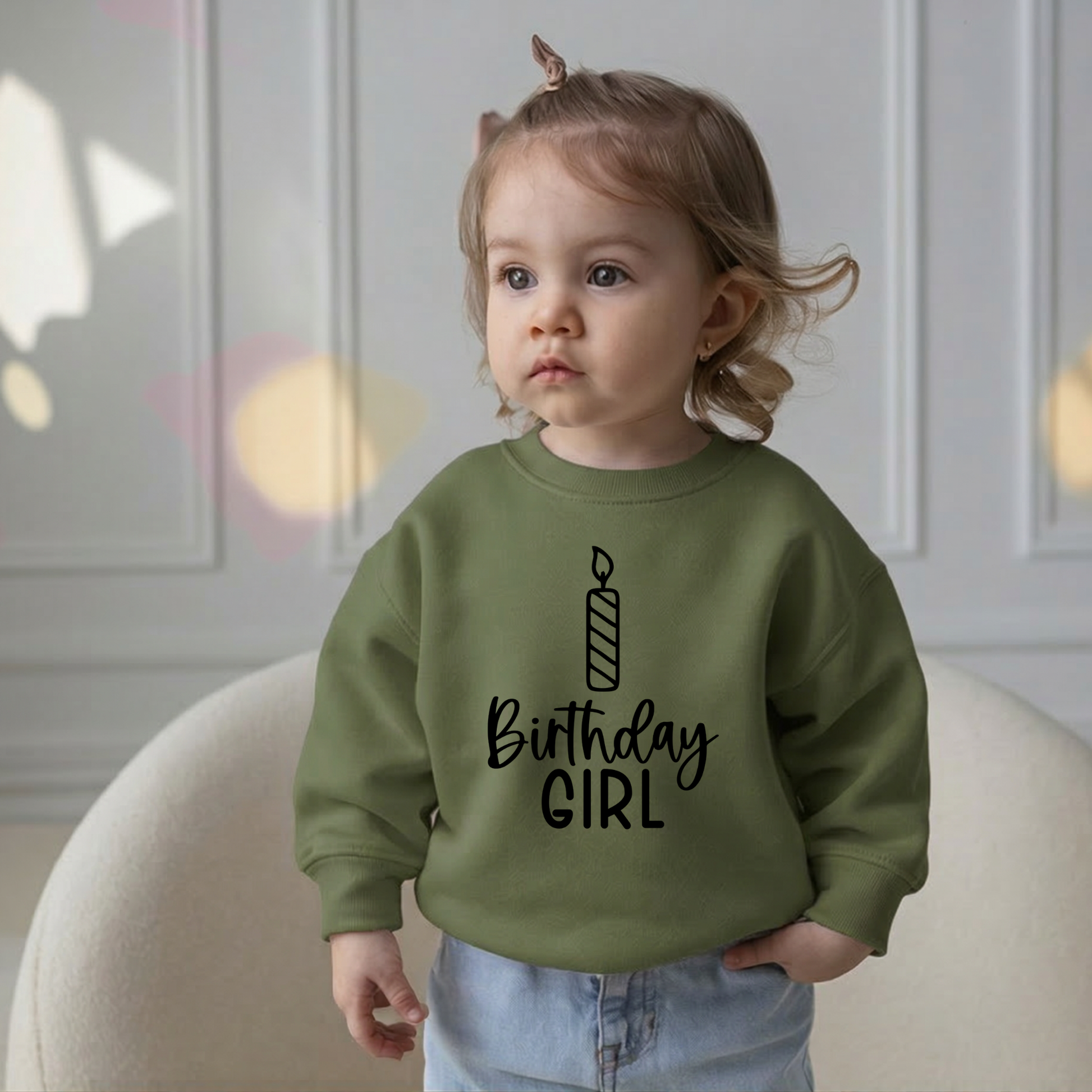 Trui - Eerste verjaardag birthday girl