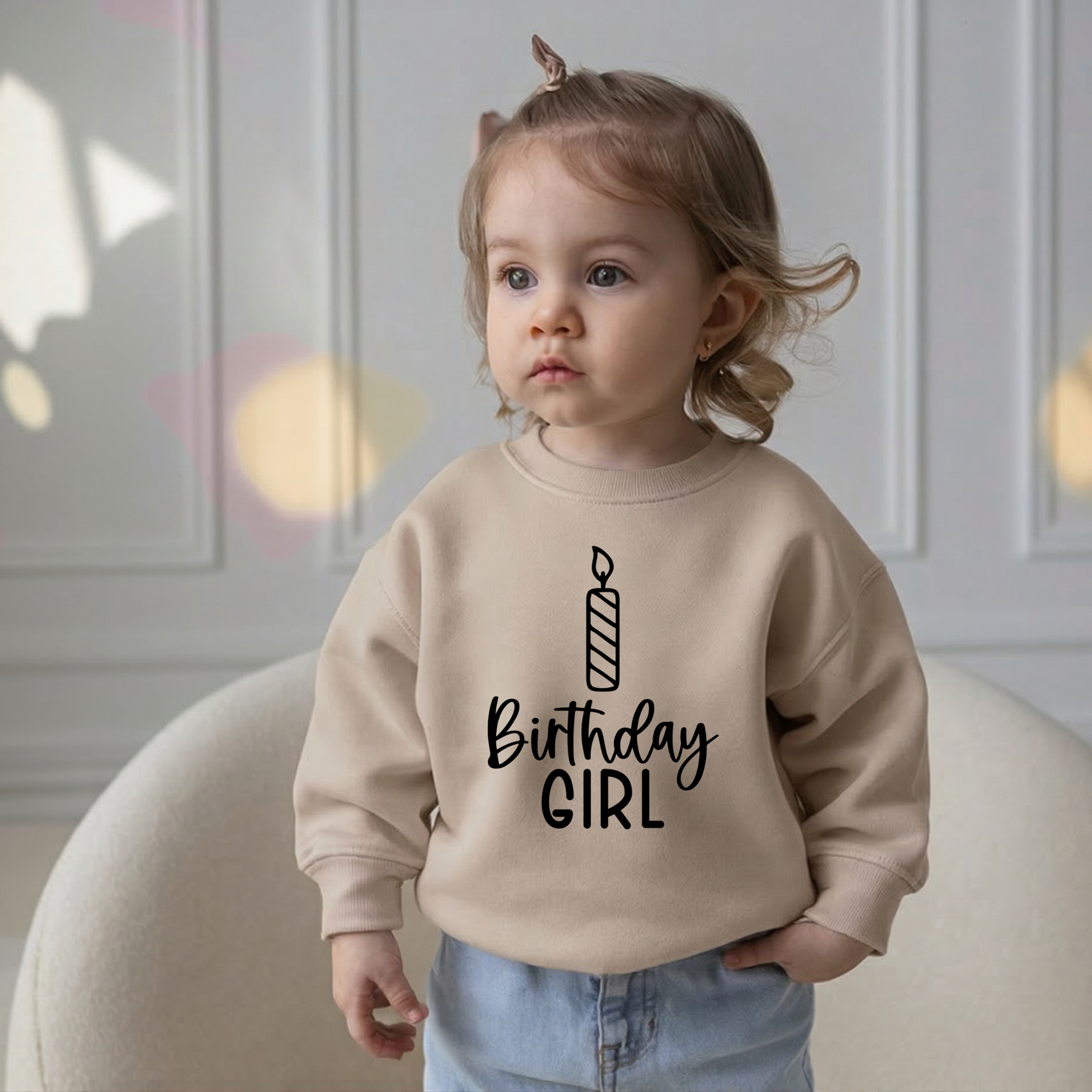 Trui - Eerste verjaardag birthday girl