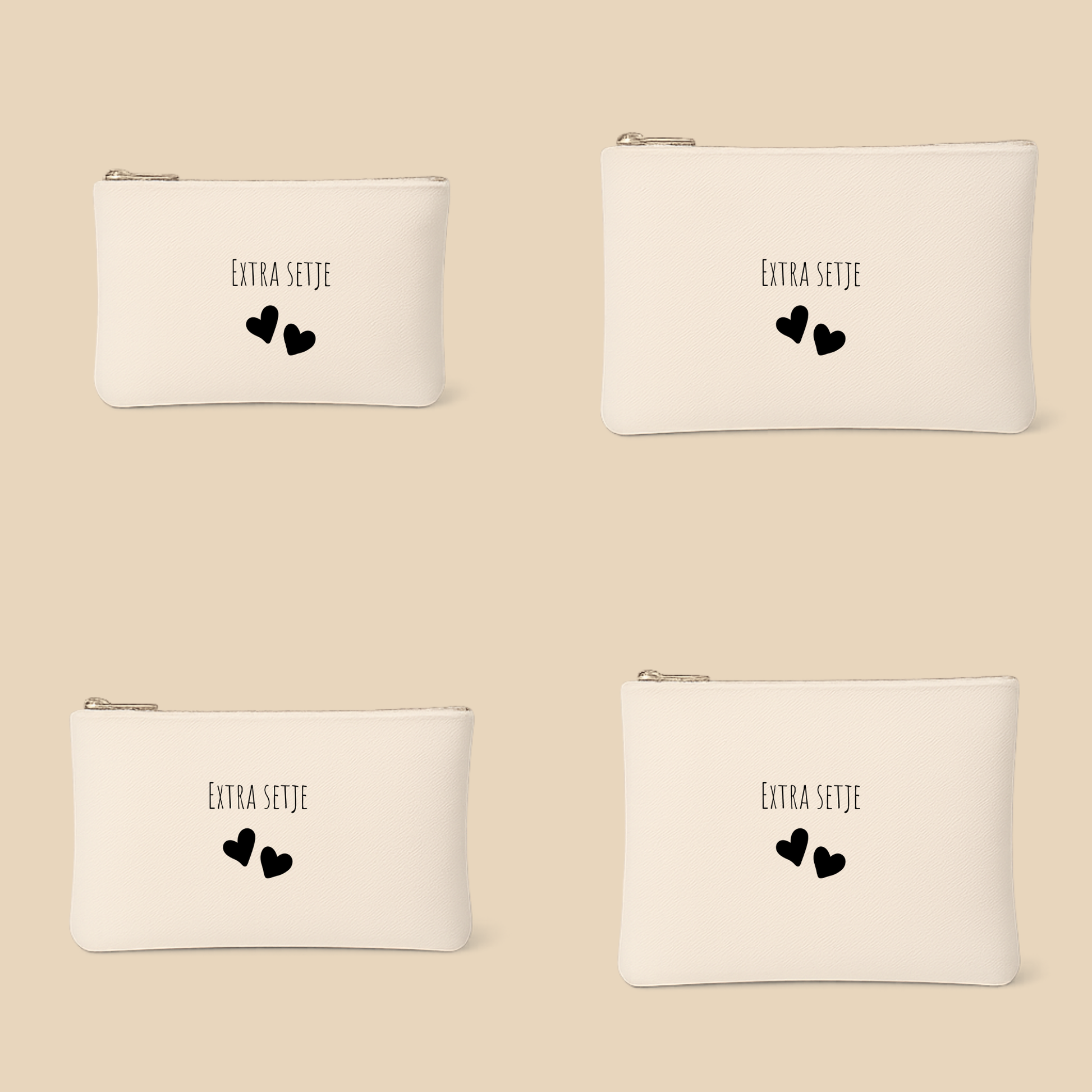 Etui zonder blok – persoonlijk bewaaretui voor mama & baby (lettertype Amatic SC)