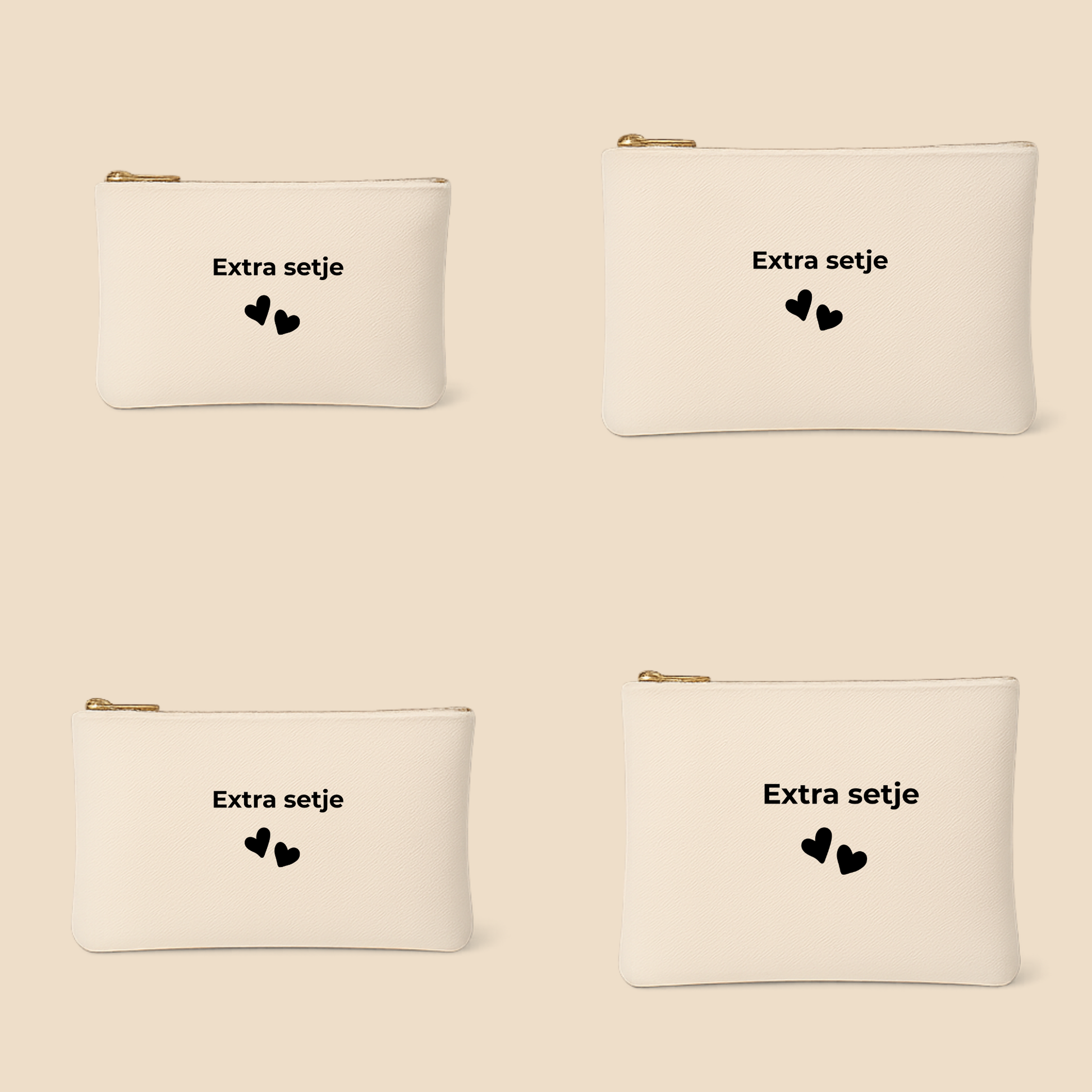 Etui zonder blok – persoonlijk bewaaretui voor mama & baby  (lettertype Montserrat)