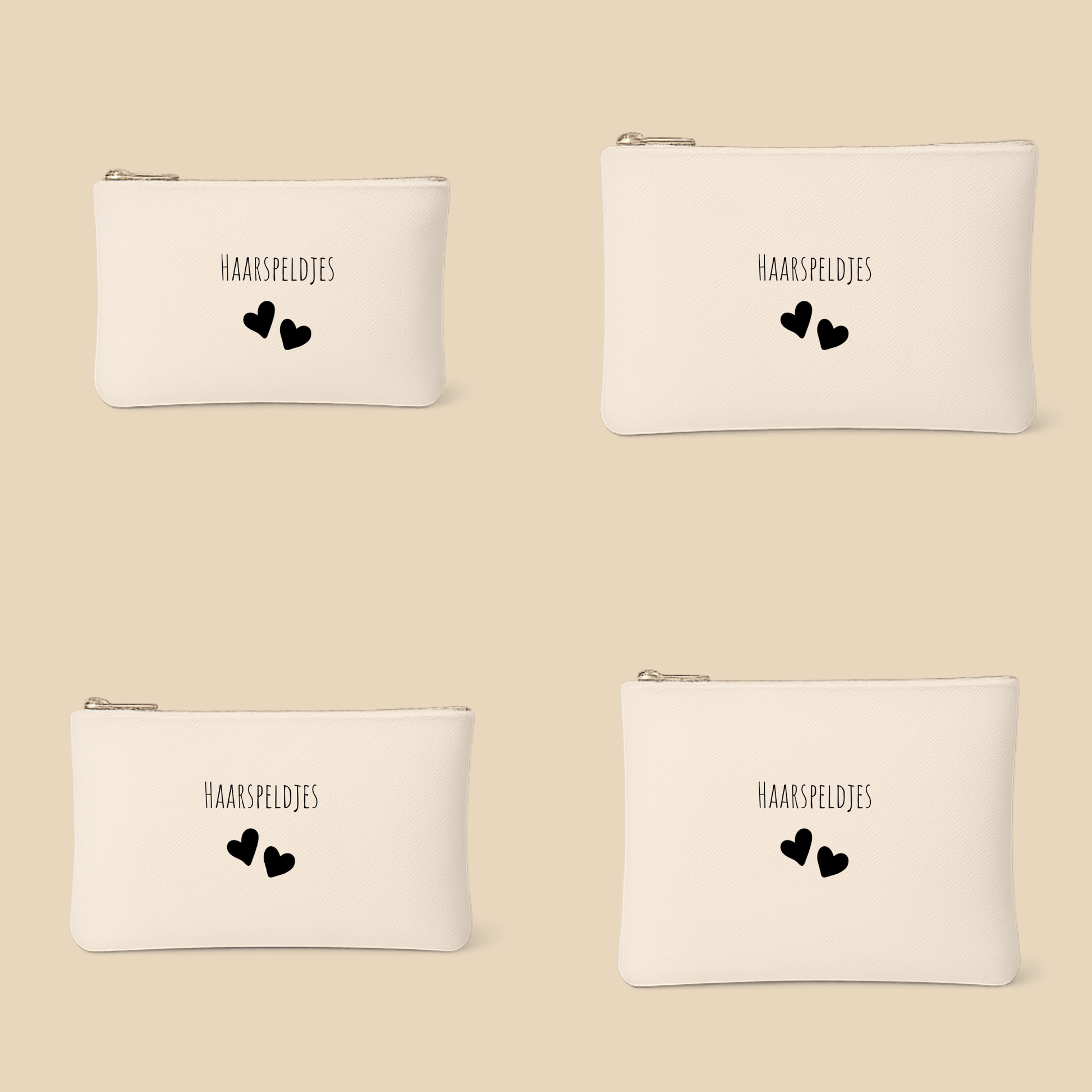 Etui zonder blok – persoonlijk bewaaretui voor mama & baby (lettertype Amatic SC)