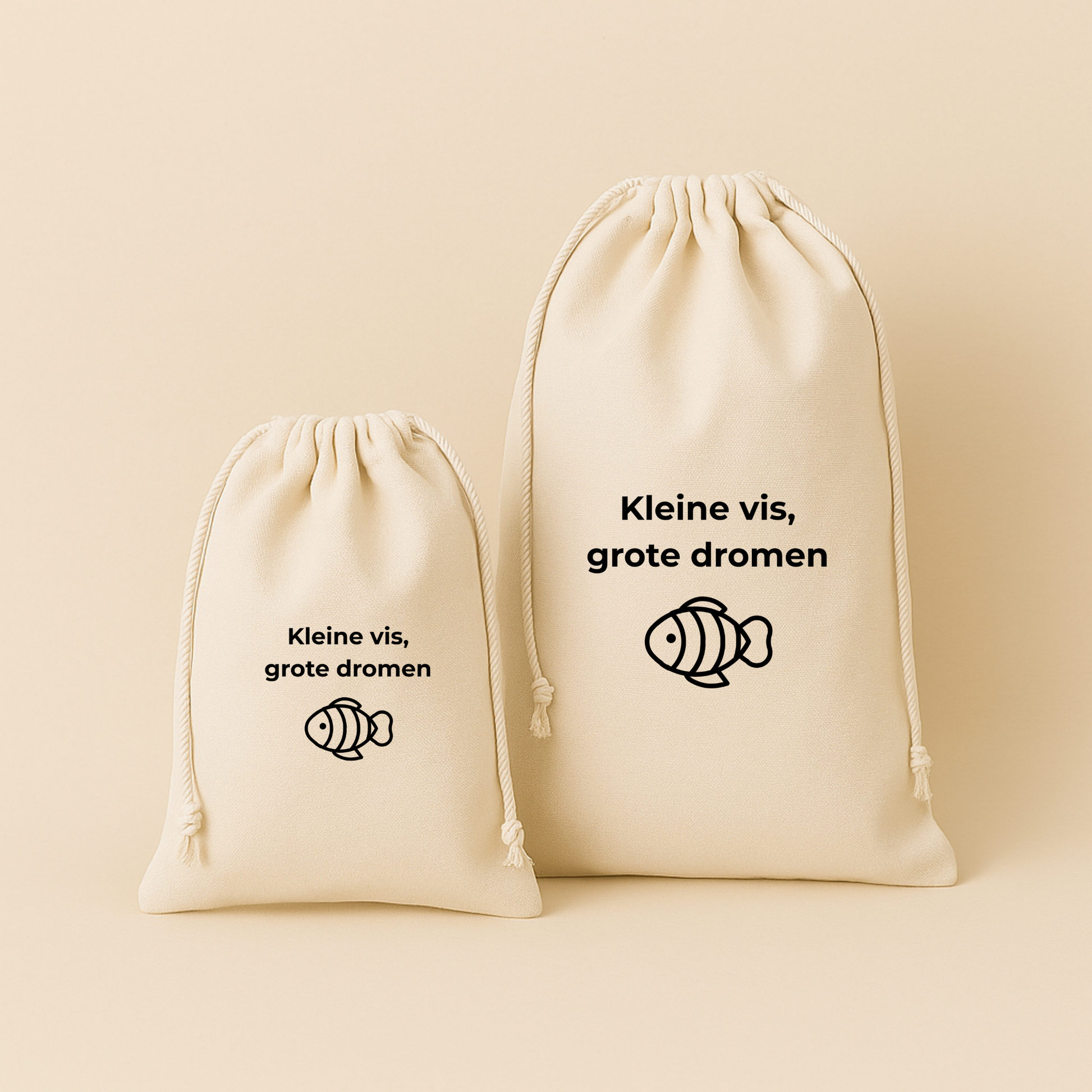 Gym- en zwemtas / Bewaarzak – persoonlijk & multifunctioneel (lettertype Montserrat)