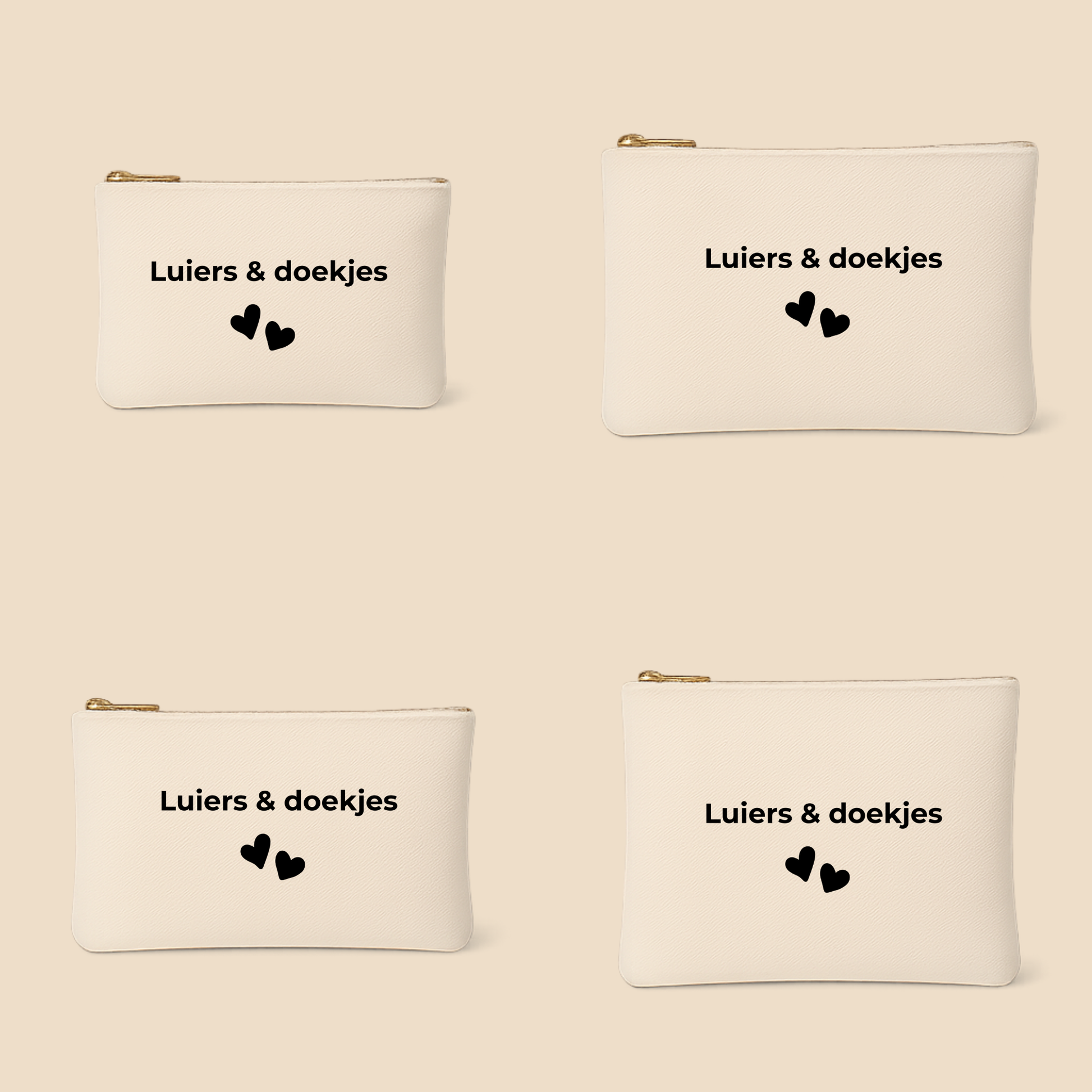 Etui zonder blok – persoonlijk bewaaretui voor mama & baby  (lettertype Montserrat)