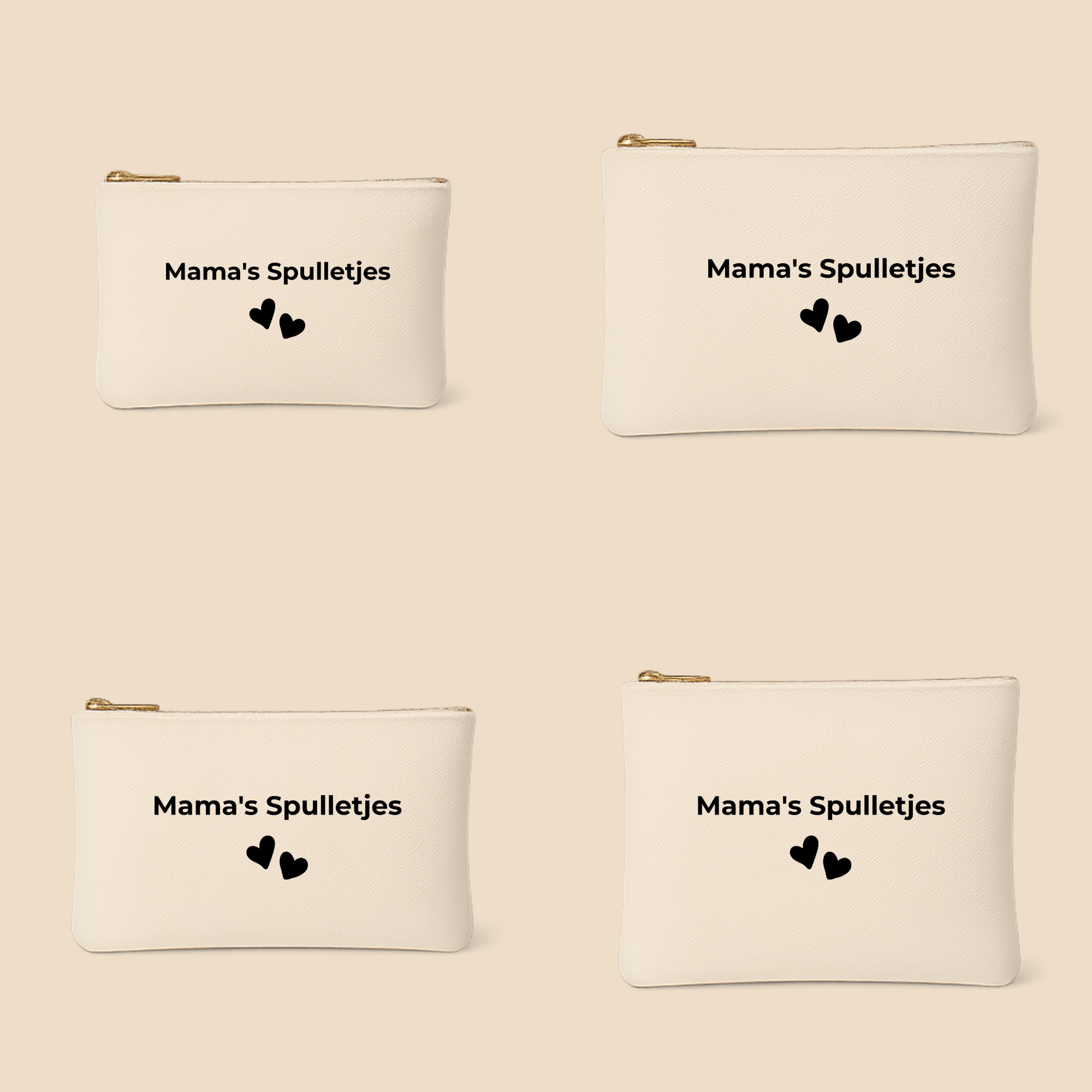 Etui zonder blok – persoonlijk bewaaretui voor mama & baby  (lettertype Montserrat)