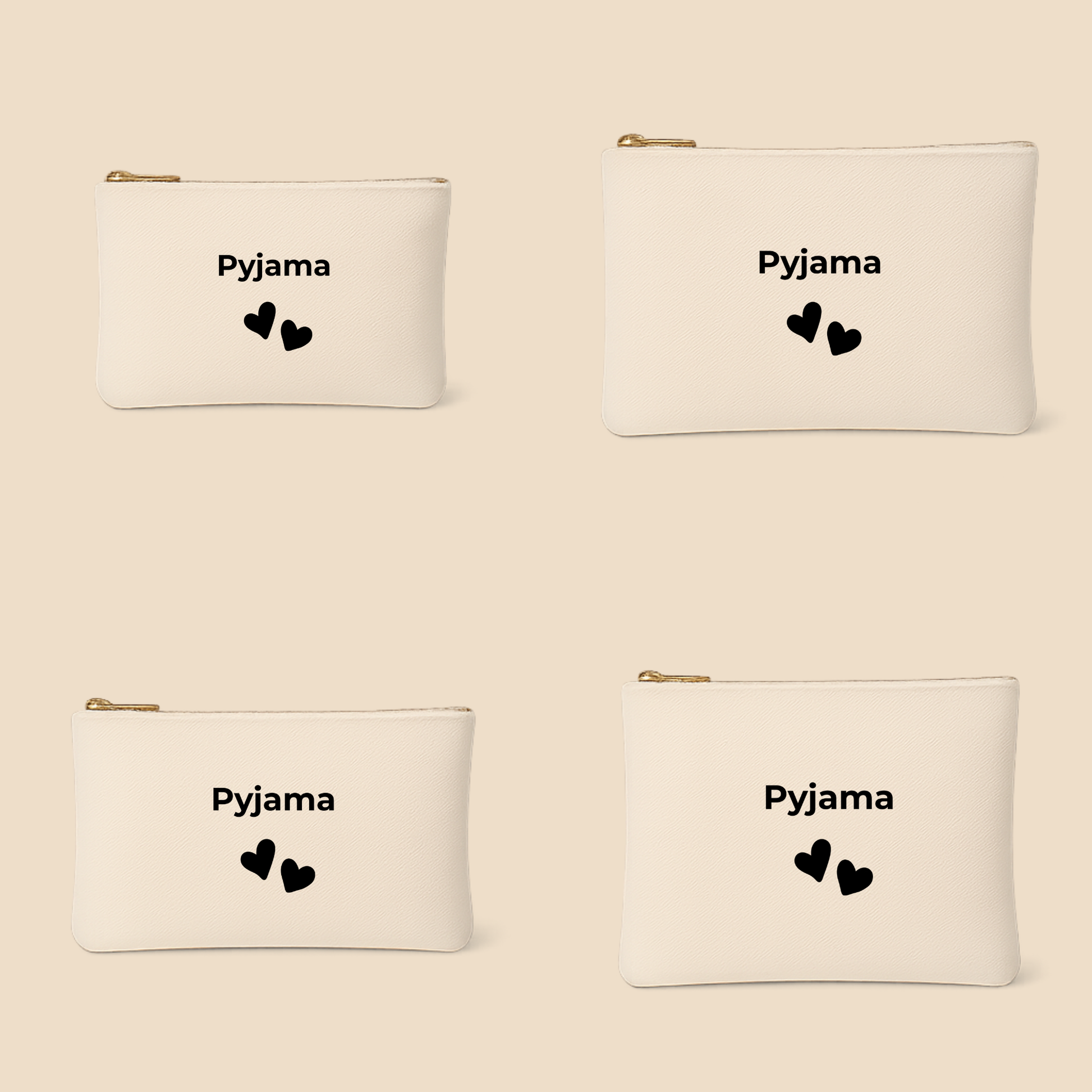 Etui zonder blok – persoonlijk bewaaretui voor mama & baby  (lettertype Montserrat)