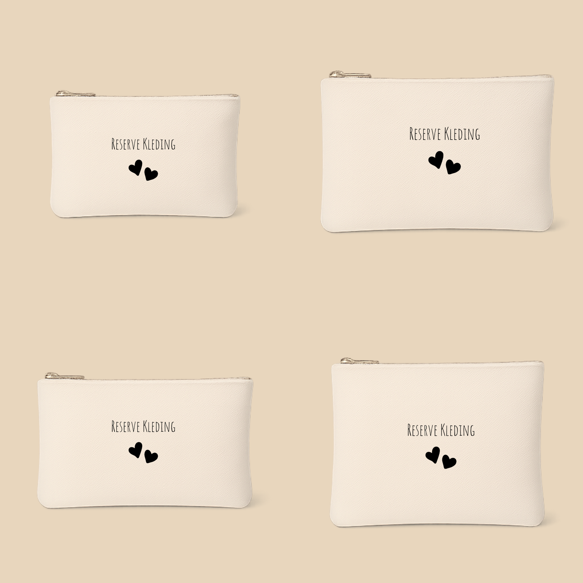 Etui zonder blok – persoonlijk bewaaretui voor mama & baby (lettertype Amatic SC)