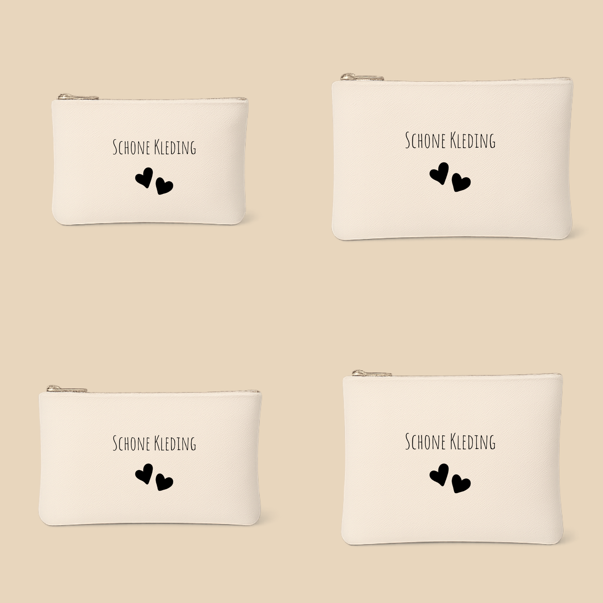 Etui zonder blok – persoonlijk bewaaretui voor mama & baby (lettertype Amatic SC)