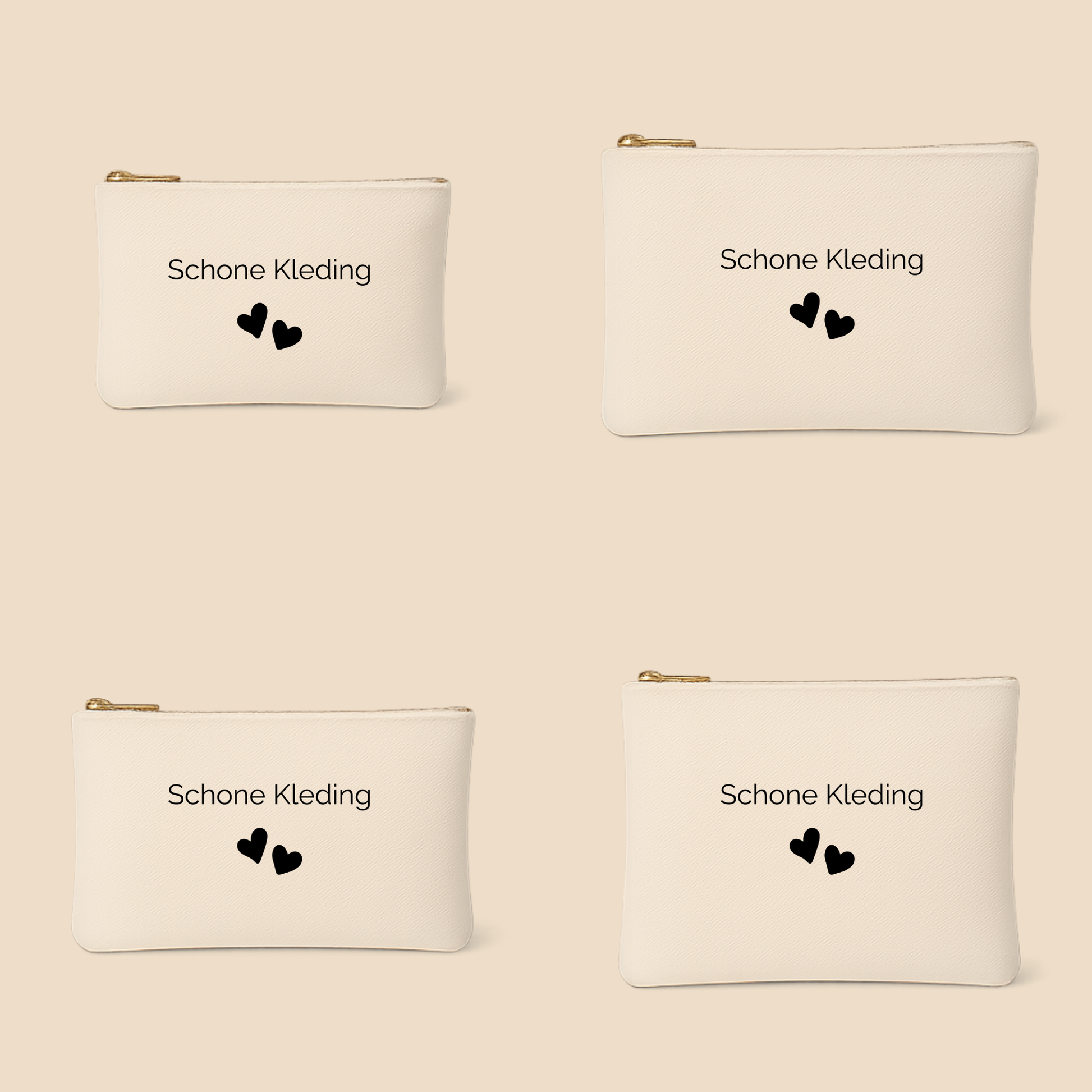 Etui zonder blok – persoonlijk bewaaretui voor mama & baby (lettertype Raleway)