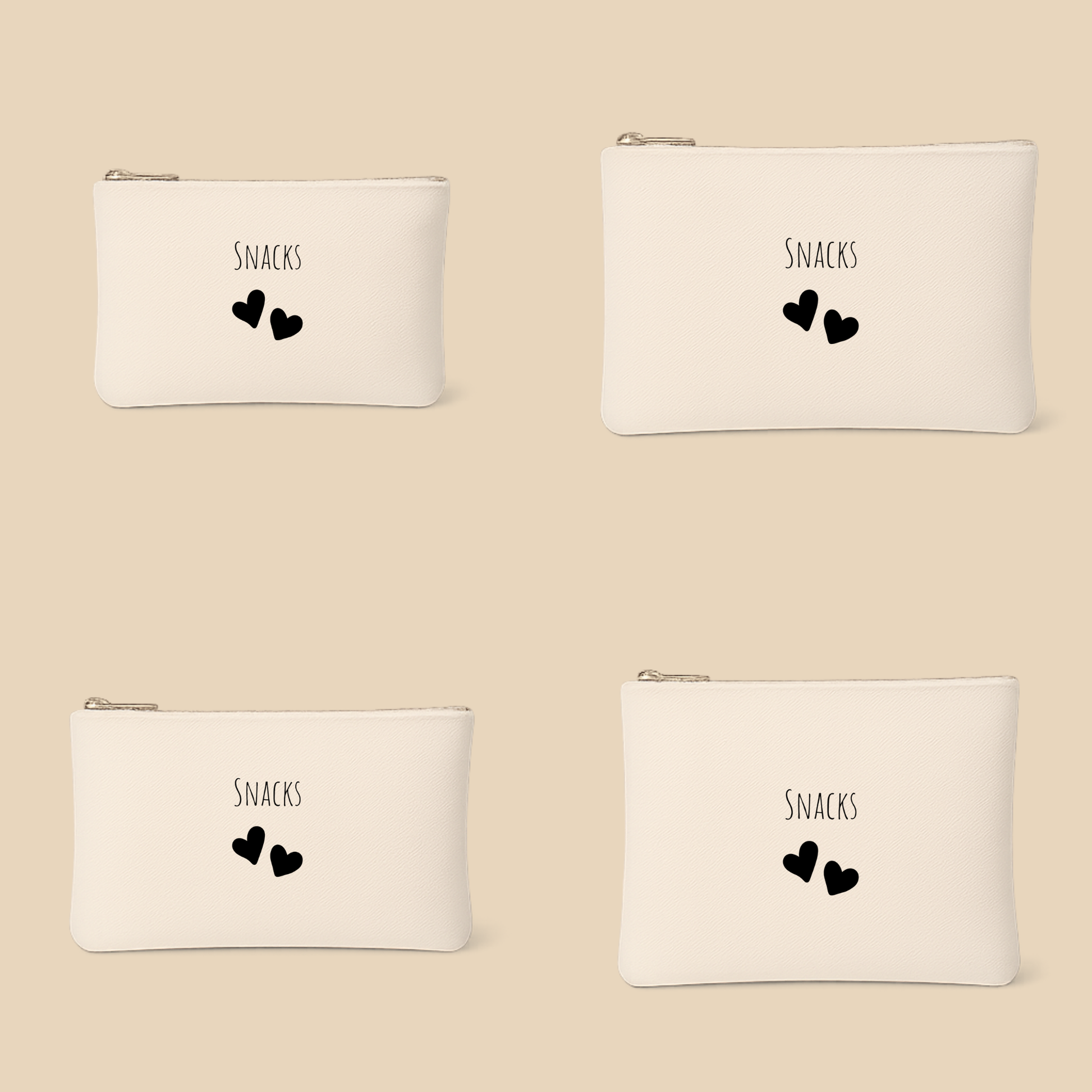 Etui zonder blok – persoonlijk bewaaretui voor mama & baby (lettertype Amatic SC)