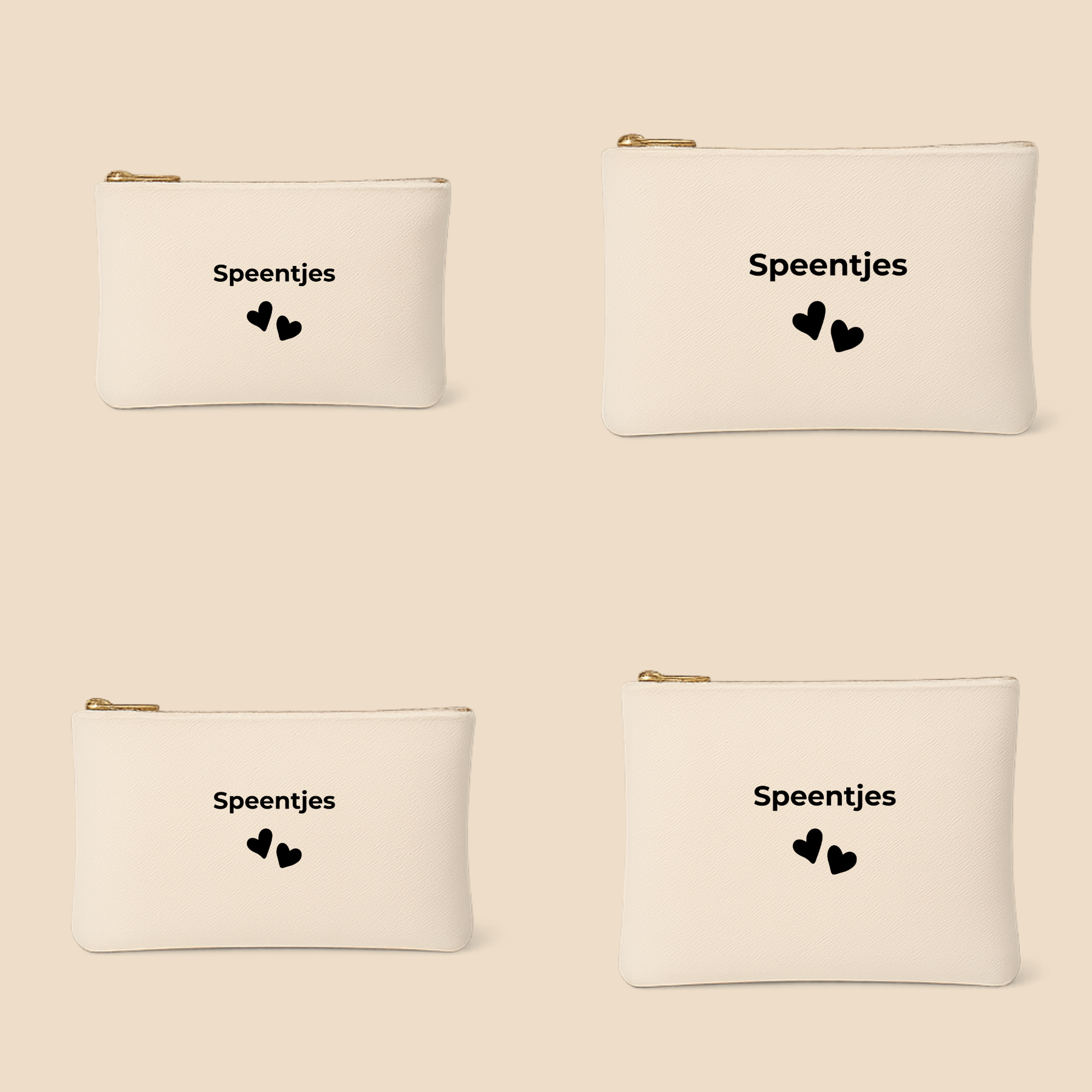 Etui zonder blok – persoonlijk bewaaretui voor mama & baby  (lettertype Montserrat)