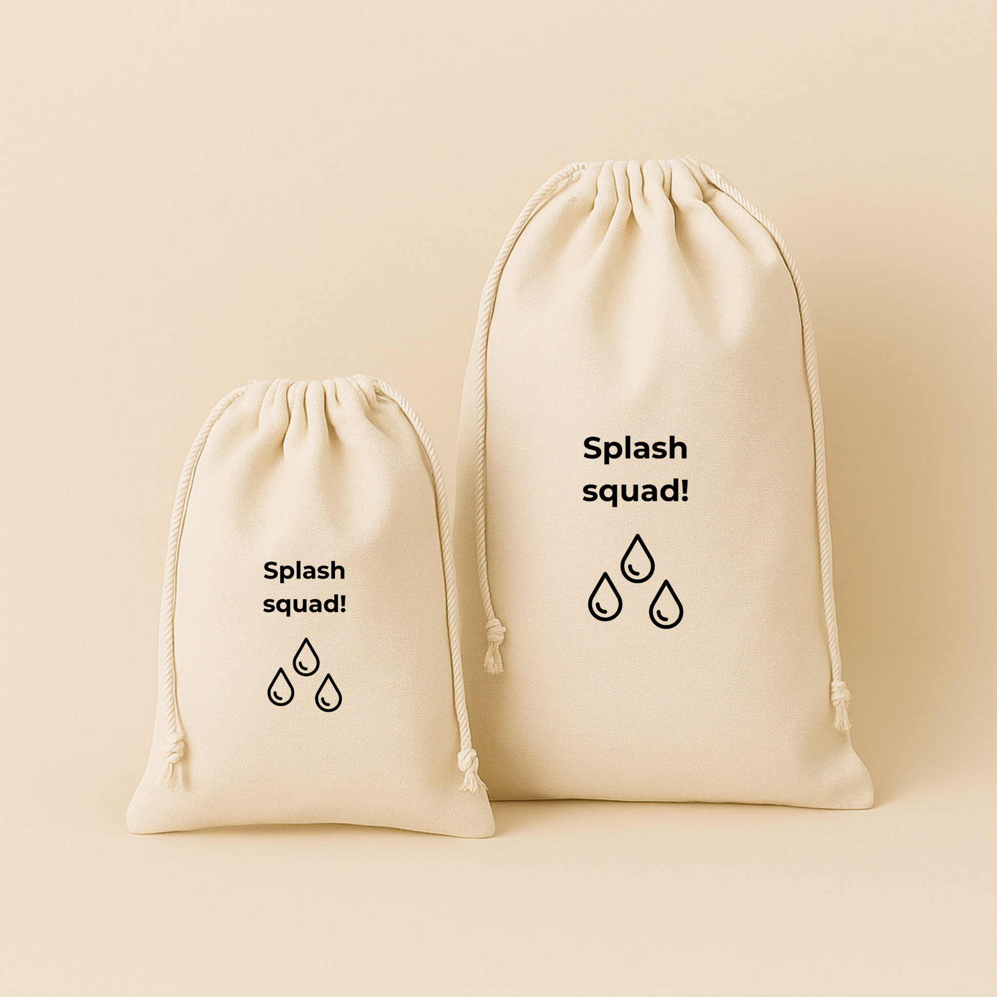 Gym- en zwemtas / Bewaarzak – persoonlijk & multifunctioneel (lettertype Montserrat)