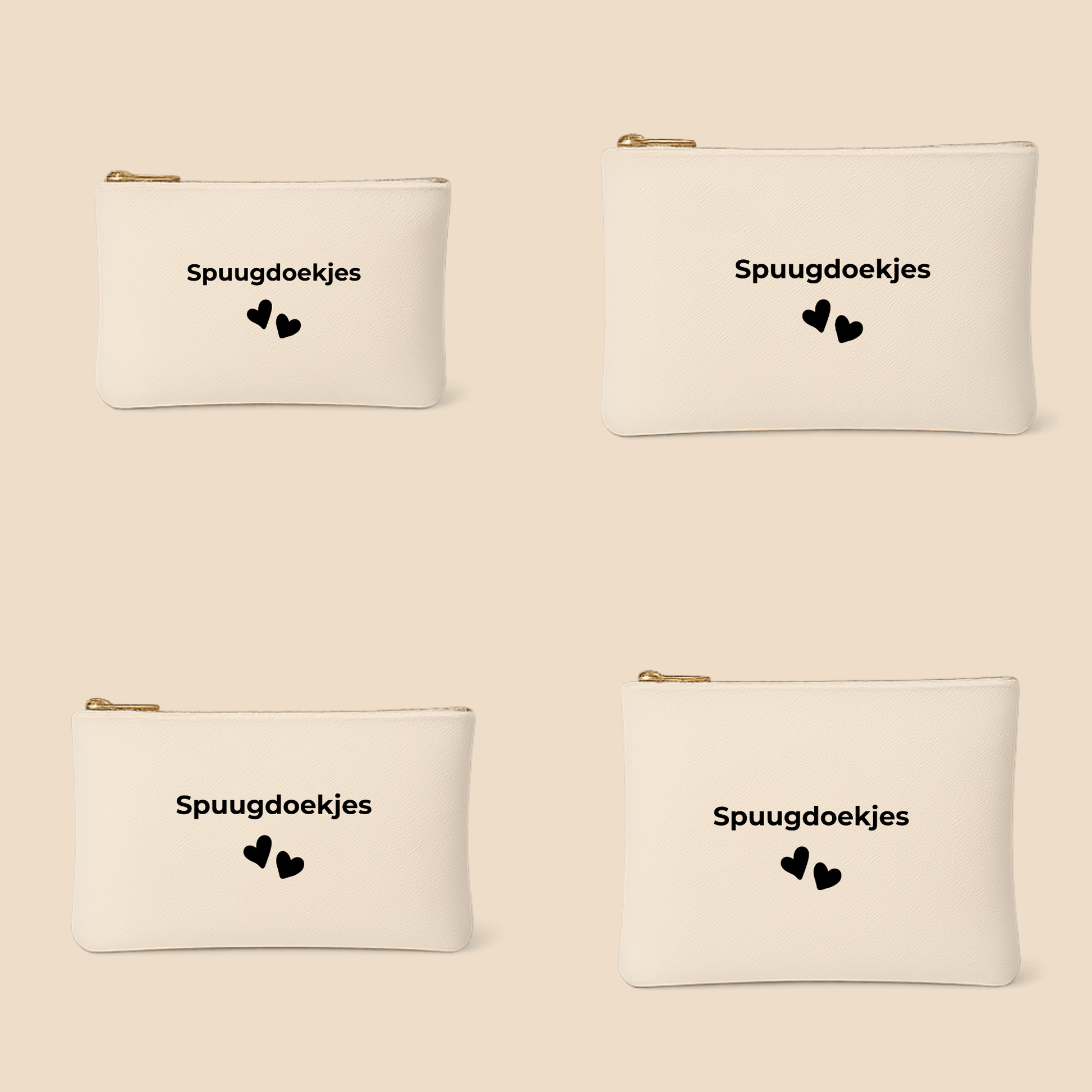 Etui zonder blok – persoonlijk bewaaretui voor mama & baby  (lettertype Montserrat)