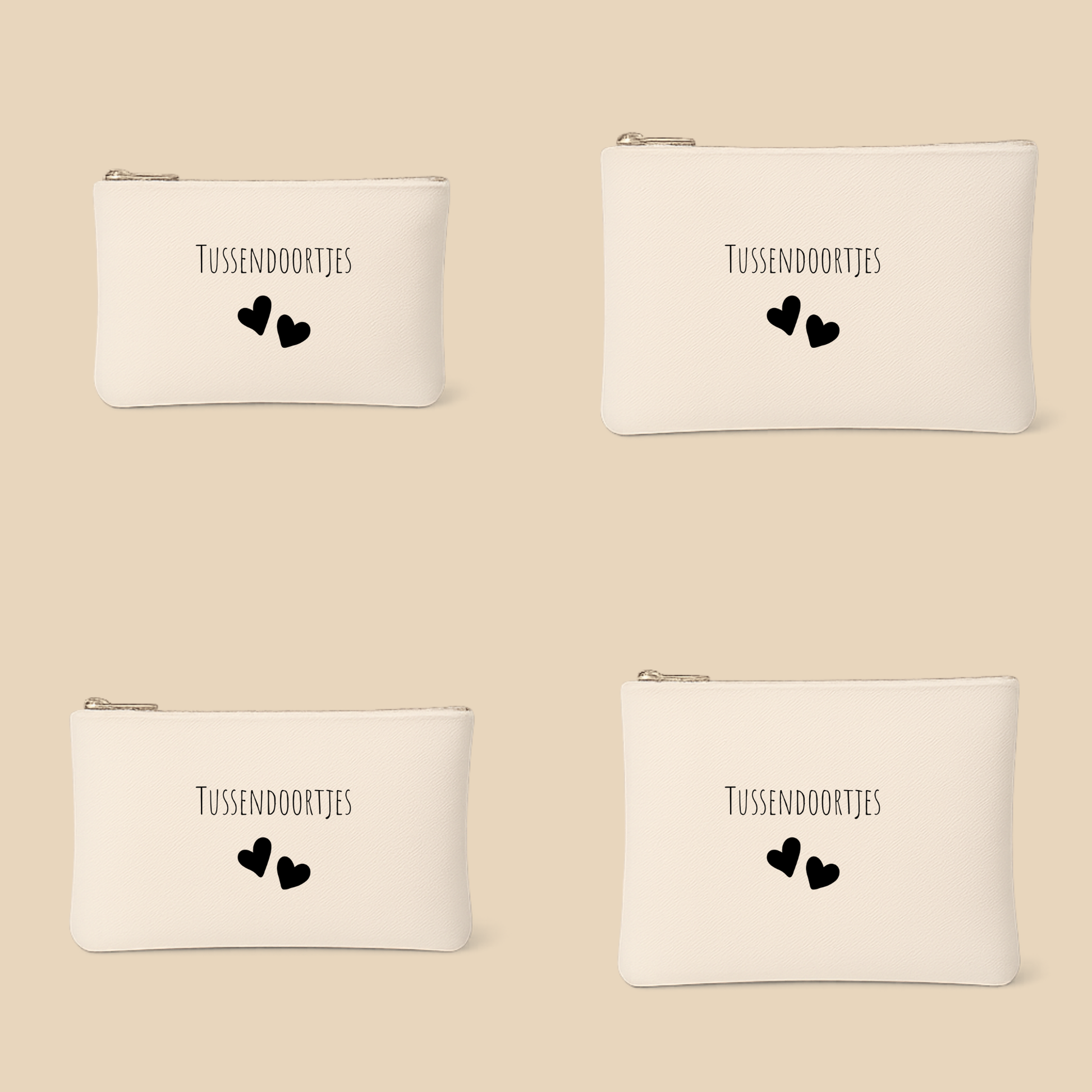 Etui zonder blok – persoonlijk bewaaretui voor mama & baby (lettertype Amatic SC)