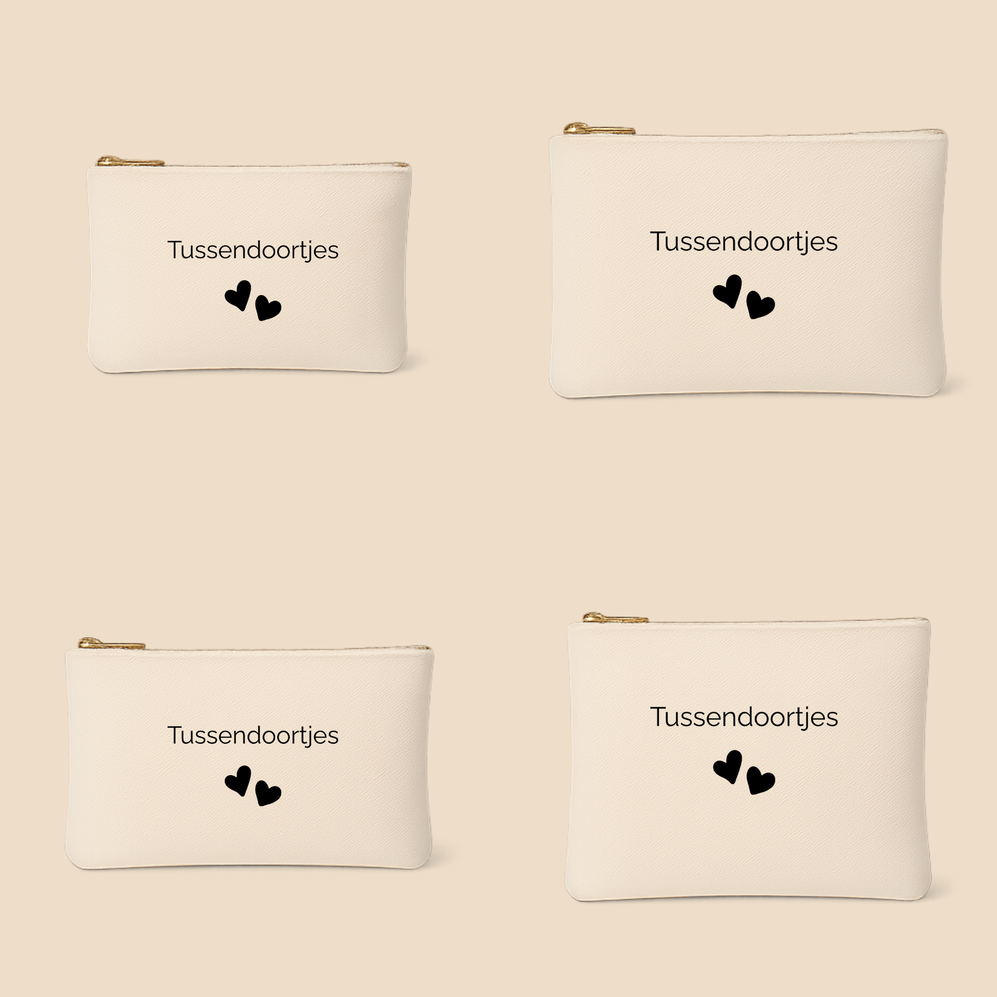 Etui zonder blok – persoonlijk bewaaretui voor mama & baby (lettertype Raleway)