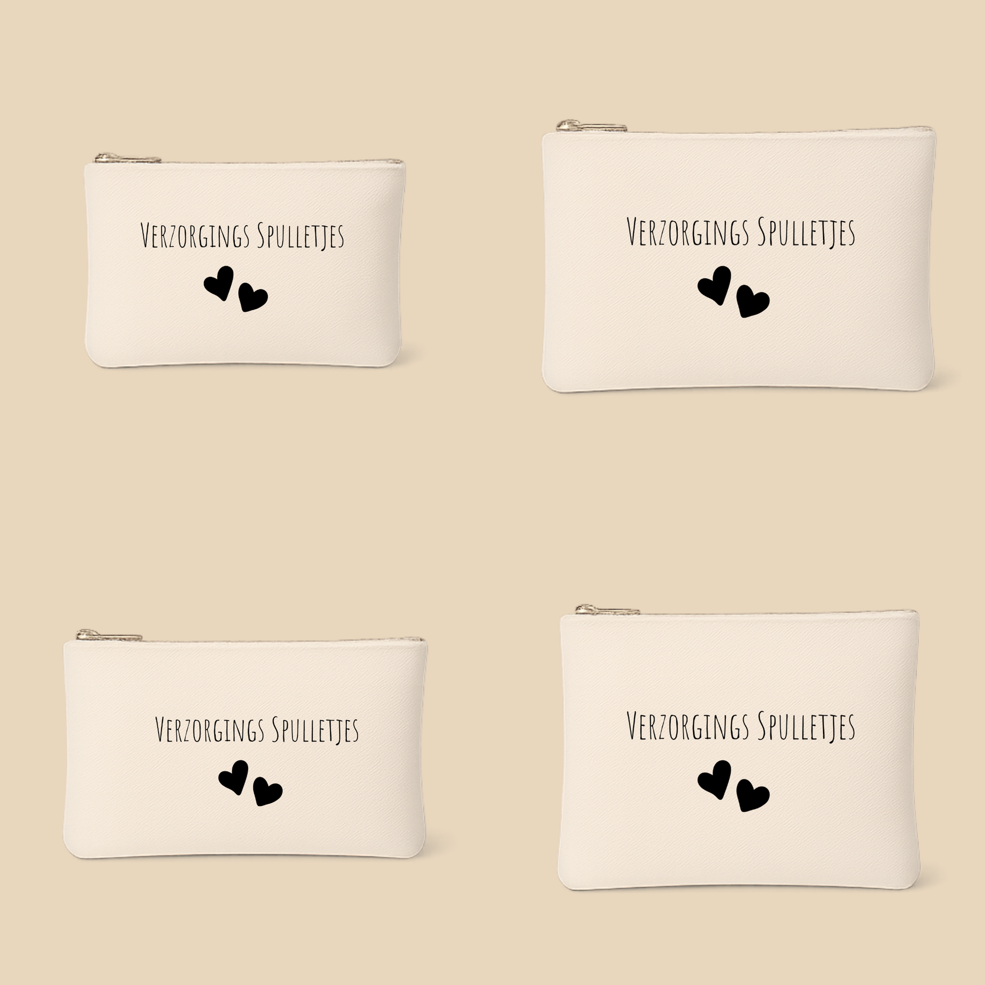 Etui zonder blok – persoonlijk bewaaretui voor mama & baby (lettertype Amatic SC)