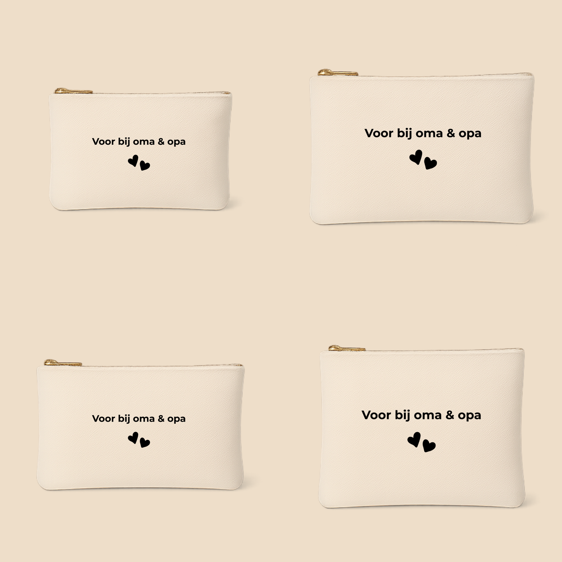 Etui zonder blok – persoonlijk bewaaretui voor mama & baby  (lettertype Montserrat)